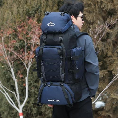 CINGHI LUSSO Hiking Backpack 90L Rucksack for Men Backpack for Travelling — view 4