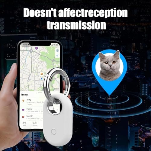 Smarttag2 Case, 4PCS Silicone Smart Tag 2 Case with Silver Keychain, Samsung Smart Tag 2 Case for Keys, Luggage, Pets (4PCS Black） (Deep Black) — view 4