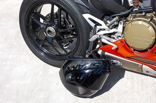 RIDERR Helmet Lock - Combination Lock to Secure Your Motorcycle, Motorbike, Scooter Helmet, Luggage & More. — view 4