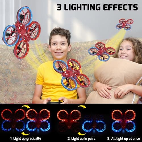Spider Mini Drone for Kids with Altitude Hold and Headless Mode 2 Batteries — view 3