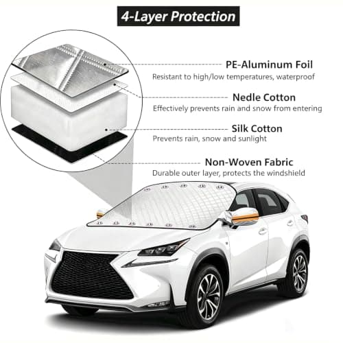 Windshield Sunshade For Mini Aceman J05 2024-2025 — view 4