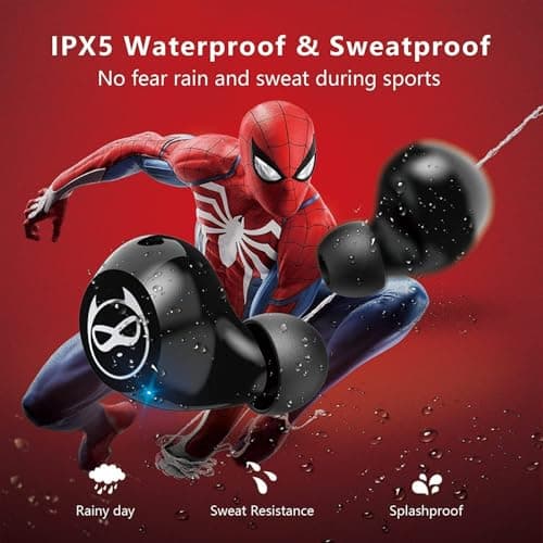 AMAFACE Kids Wireless Earbuds,Bluetooth 5.3 in Ear Headphones with Dual Mics 3D HiFi Stereo Earphones for Kids Children'S Day Gift 36H Playtime Music/Game with Mini Portable Charging Case — view 5