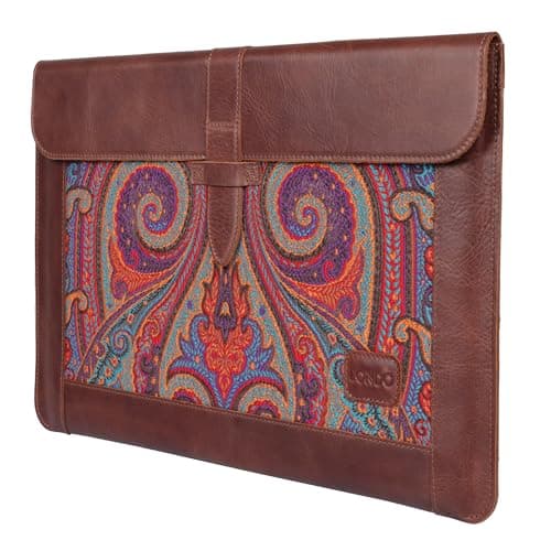 Londo Genuine Leather Sleeve Bag for MacBook Pro & Air 13.3 & 13 Inch, OTTO186 — view 2