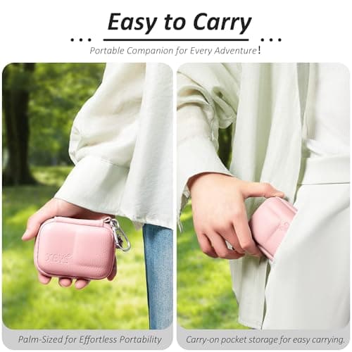 Linpr Action Camera Case for DJI Osmo Action 3/4/5 Pro/6, Pink — view 6