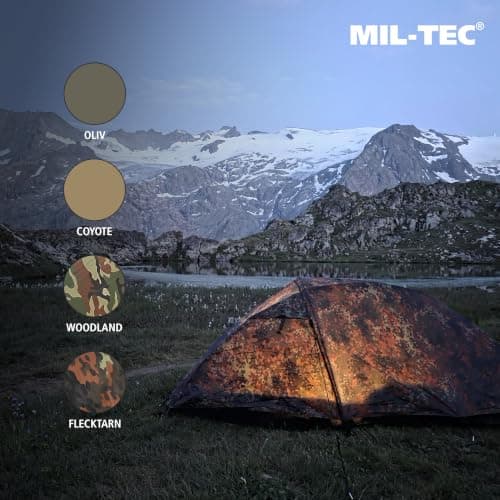 Mil-Tec Recom one-man tent, camouflage, one size — view 4
