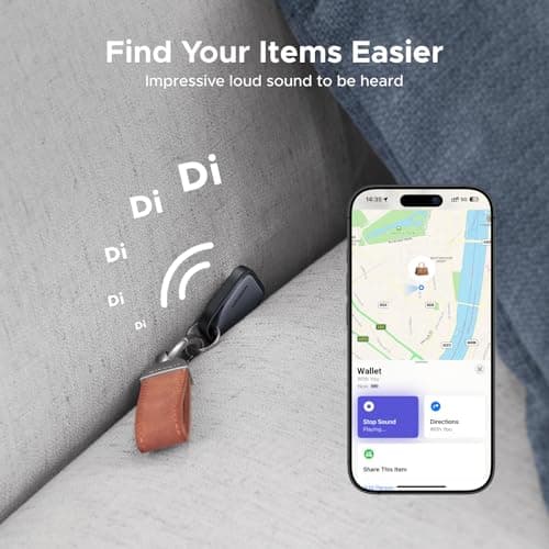 UGREEN FineTrack Tracker Tag for Apple Find My, Replaceable Battery(2 Pack) — view 5