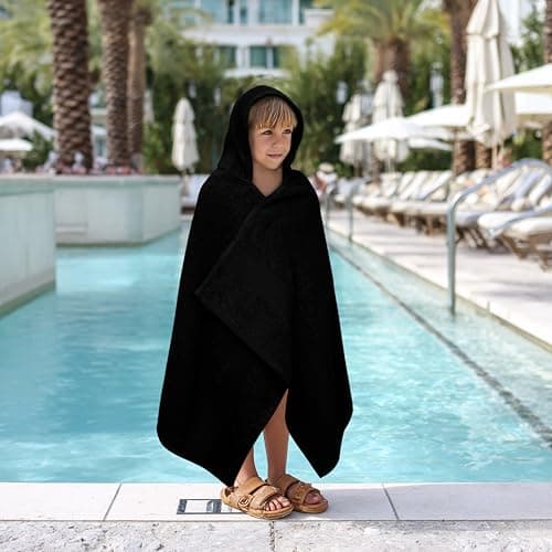 ORIGINAL KIDS Hooded Bath Towel - 100% Cotton 500 GSM Plush Kids Towel — view 4
