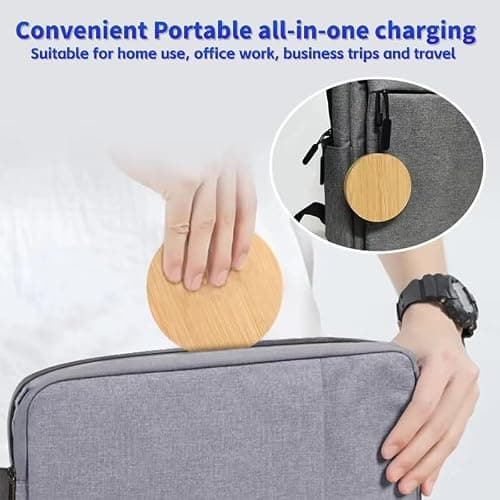 6 in 1 Multi Functional Bamboo Charging Cable Kit — view 3