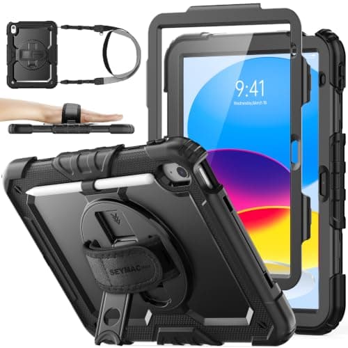 SEYMAC stock Case for iPad (A16) 11th/10th Generation 11''/10.9'' 2025/2022