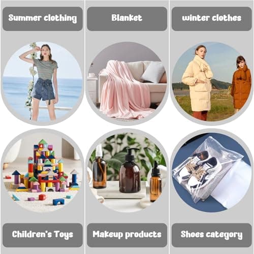 GESDYO Reusable Ziplock Bags for Clothes,30Pcs 40x50CM for Clothes Garment — view 5