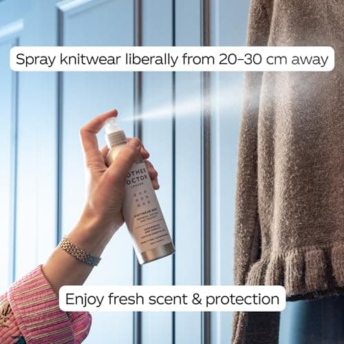 Knitwear Mist Lavender and Thyme | Hated By Moths, Refresh, Scent & Soften| Spray onto Wool Cashmere Mohair Angora & Mixed Yarn Knitwear | Natural Ingredients Vegan Biodegradable Made in Britain — view 6