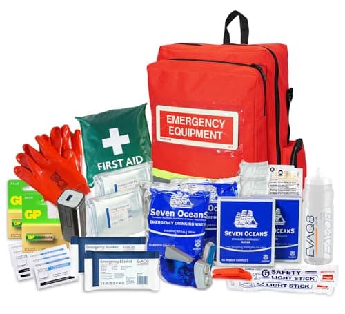 EVAQ8 GoBag Emergency Kit For 2 Persons - 72 Hours Survival Supplies