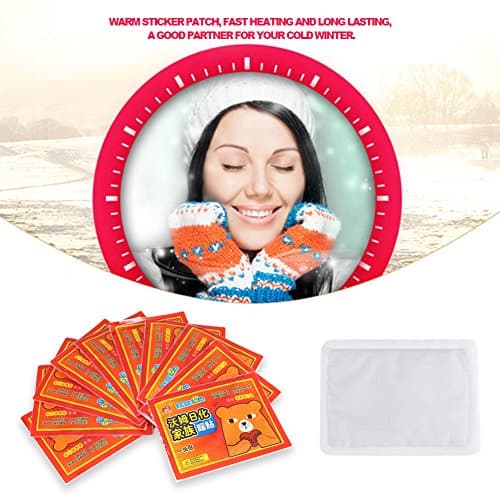 HURRISE Body Warmer Stick, 10Pcs Deep Heat Patches, Adhesive Warm Sticker Patch Foot Warmers Heating Pad Self Adhesive Winter Warm Warm Paste For Hand Warmers Beautymisc Pad For Travel Home And Office — view 2