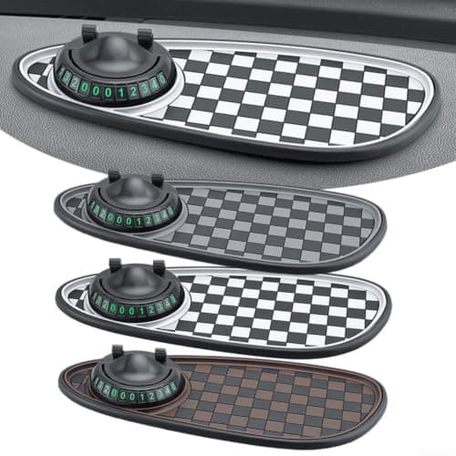 Dashboard Anti Slip Mat with Phone Mount | 360-Degree — view 4