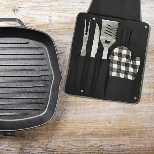 Oxford Cloth Tool Bag Large Capacity Multi Pocket Black — view 4