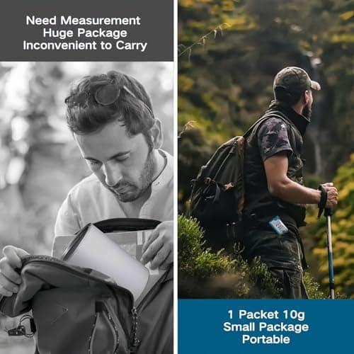 18PCS Portable Toilet for Camping & Travel,Fast-Acting Toilet Gel with Absorbent Crystals & Powder,Emergency Mini T/oilet Solution for Outdoor,Car,Survival Kits and Odour Control,T/oilet Bags — view 2