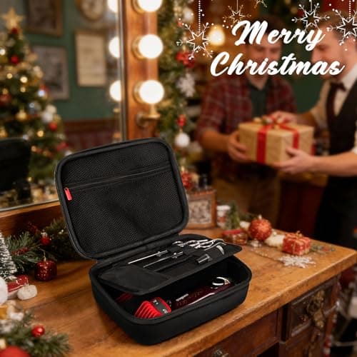 ProCase Hard Travel Case for Hair Clippers -Black — view 2