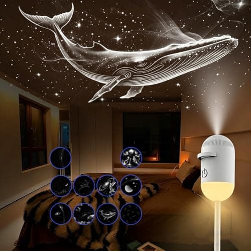 Erpmlyo Galaxy Projector for Kids Room, USB Night LED Lamp — view 2