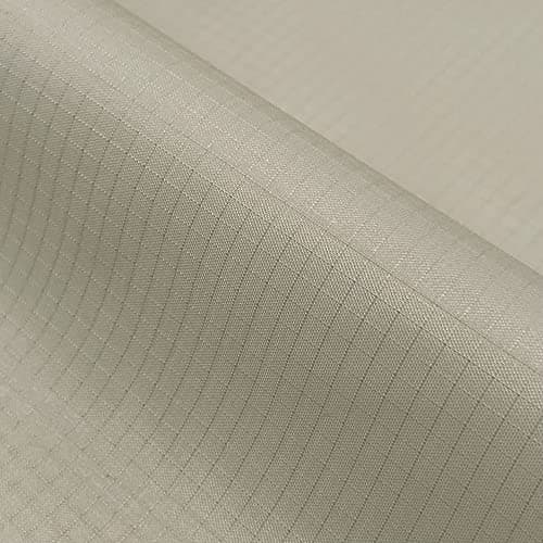 TheFabricTrade Beige Ripstop Fabric Waterproof 3.2oz Outdoor Cover Kite Lightweight Polyester Material - 100cm x 150cm (1 Metre)