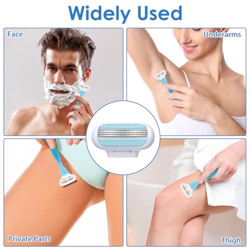 8 Replacement Razor Blades for Gillette Venus Smooth 3 Layer Blade Pivoting — view 6