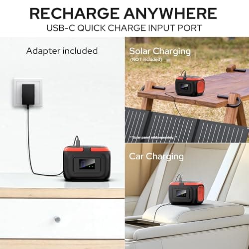 SinKeu Portable Power Station 97Wh/26400mAh Generator Outdoor — view 6