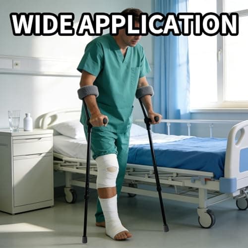 Verazquy 4Pcs Walking Stick Rubber Ends - Non-Slip Replacement Tips with Metal Inserts for Canes, Crutches, Hiking Poles, All-Terrain Mobility Accessories Multi-Pack. — view 5