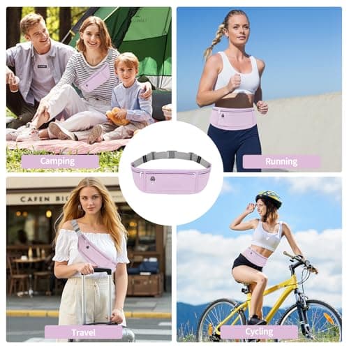 QZLSAYSL Running Belt, Purple Running Belt，Waterproof，Purple — view 6