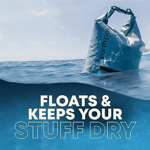 Waterproof Dry Bag - 20L Roll Top with Zip Pocket for Kayaking and Boating — view 4