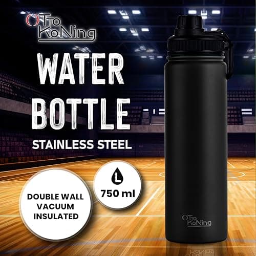 OTTO KONING Insulated Metal Water Bottle 750ml Stainless Steel Leakproof — view 2