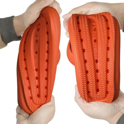 A2Z Women EVA Flip Flops Lightweight - Slider LDS 1304 Orange 3/4 UK — view 6