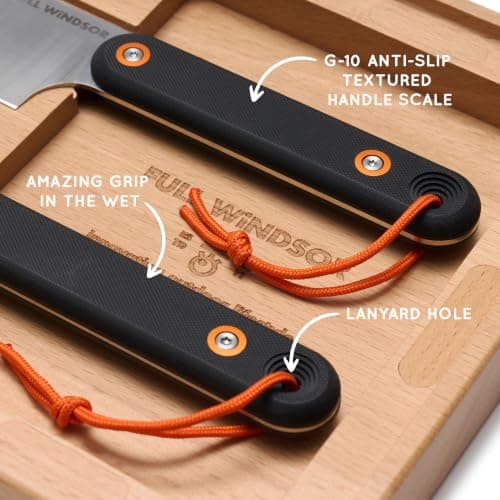 FULL WiNDSOR - MagKnives Magnetic Camping Chopping Board and Knife Set — view 2