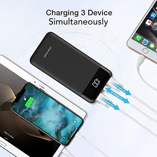 Charmast Power Bank, Ultra Slim 10400mAh Portable Charger Quick Charge — view 5