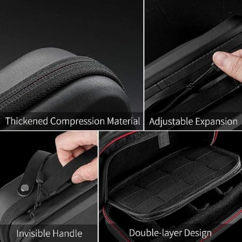 TELESIN Large Carry Case Waterproof Protective Travel Carrying Bag — view 4