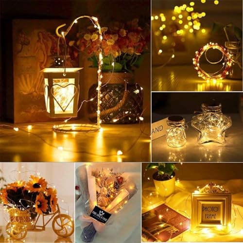 innotree 3 Pack Fairy Lights Battery Operated with Timer — view 6
