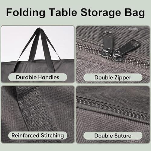 Novelfun Carry Bag for 4FT Folding Camping Table Waterproof Storage Bag — view 3