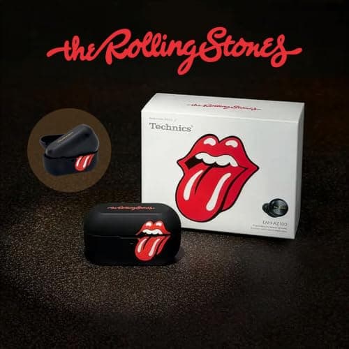 Technics EAH-AZ100E1K Rolling Stones True Wireless Earbuds, Black — view 4