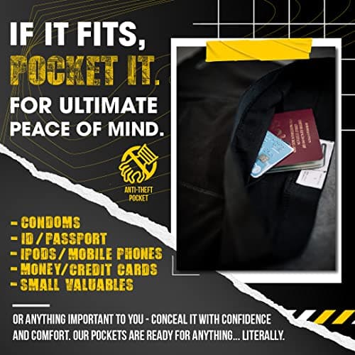 Smuggling Duds Boxer Brief Shorts - Anti Theft, Pickpocket Proof, Travel Pocket Underwear — view 3