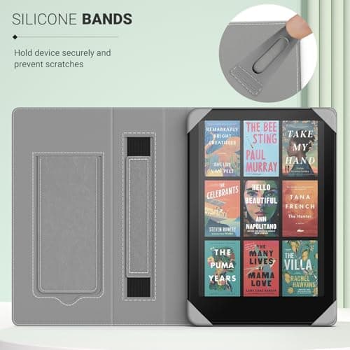 MoKo Case for 6.8,7 Inch Kindle Paperwhite eReaders Tablets, Dark Gray — view 3