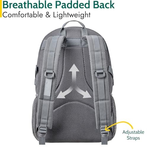 Trail Aspen Day Pack Backpack, 30L, Grey — view 4