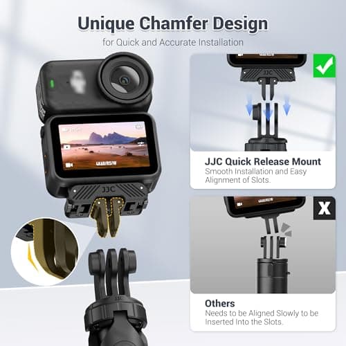 JJC Osmo Nano Action 6 Magnetic Mount Quick Release Adapter Accessories — view 5