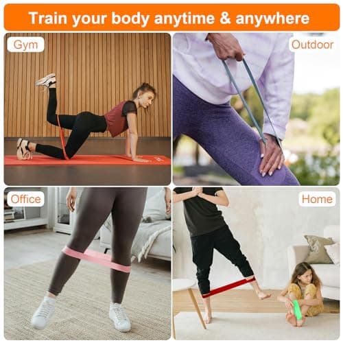 GRIFEMA GAK5001 Resistance Bands Set of 5 – Stretch Bands Home Gym Yoga — view 6