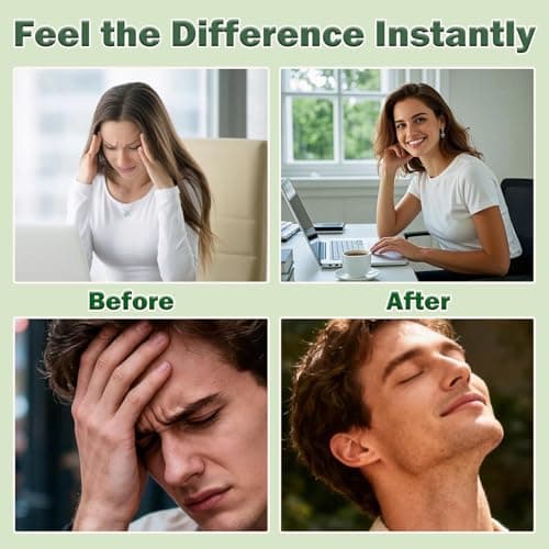 2 Pack Fast-Acting Anti-Dizzy Roll-On for Vertigo Relief - Natural Essential Oils for Dizziness, Sensitive Skin Friendly, Comfort Motion Discomfort, Apply to Temples, Wrists, Neck Anytime — view 4
