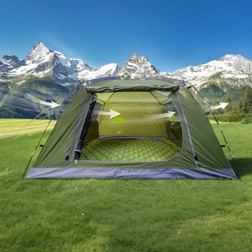 Night Cat 1 Man Camping Tent: Waterproof PU3000mm Tent 2.26kg for Hiking — view 3