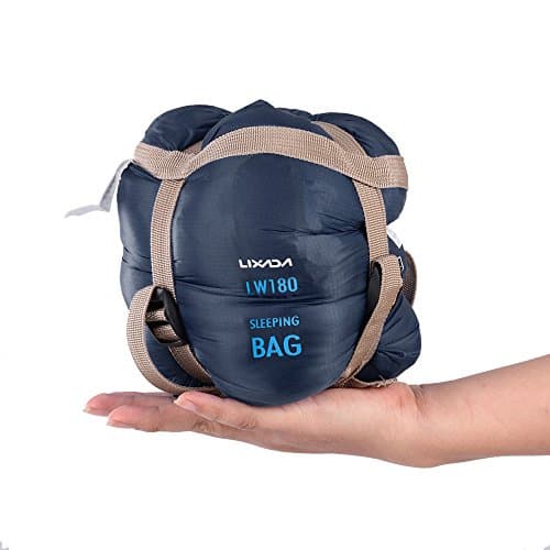 Lixada Sleeping Bag Single Person 3 Seasons Lightweight Warm Indoor & Outdoor Use for Kids,Teens & Adults for Hiking, Backpacking and Camping