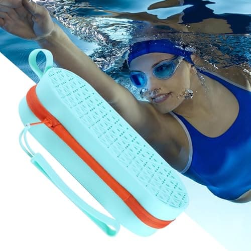 Kixolazr Goggle Case Waterproof Portable Eyeglass Holder with Drain Hole — view 3