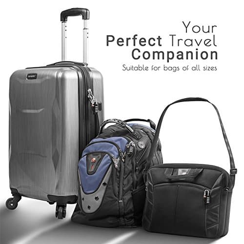 CFMOUR Suitcase Locks, TSA Approved Luggage Locks, 4-dial, Black, 2 Pcs — view 5