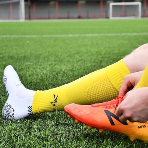 Precision Mens Plain Pro Footless Sleeve Football Socks, Yellow, 7-12 UK — view 5
