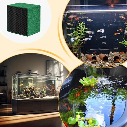 Water Trough Purifier Cube - efficient activated charcoal block, durable filtration design, eco friendly material, quick setup | trough purifier for cows horses sheep goats, pond tank water filter — view 4