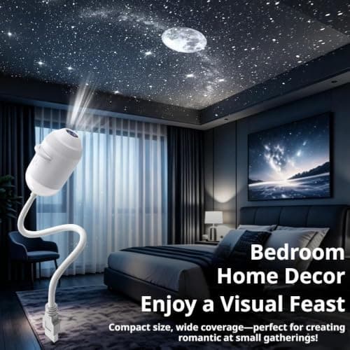 HD Smart Dynamic 5D Holographic Night Light Projector with 24 Films(E) — view 2