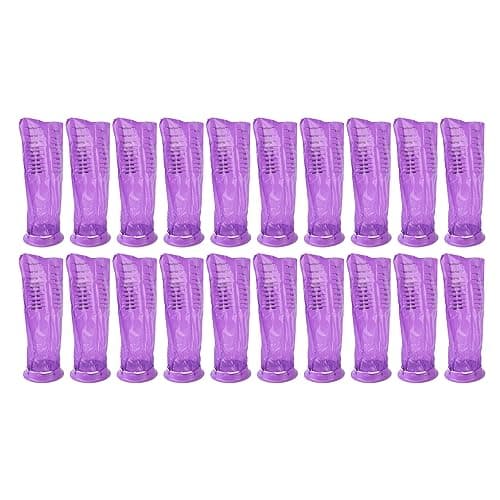 ACOGEDO 20Pcs Vomit Bag Disposable Proof Motion Sickness Nausea Bag with Inner Frame Spill Proof for Car Travel Camping Outdoor Activities